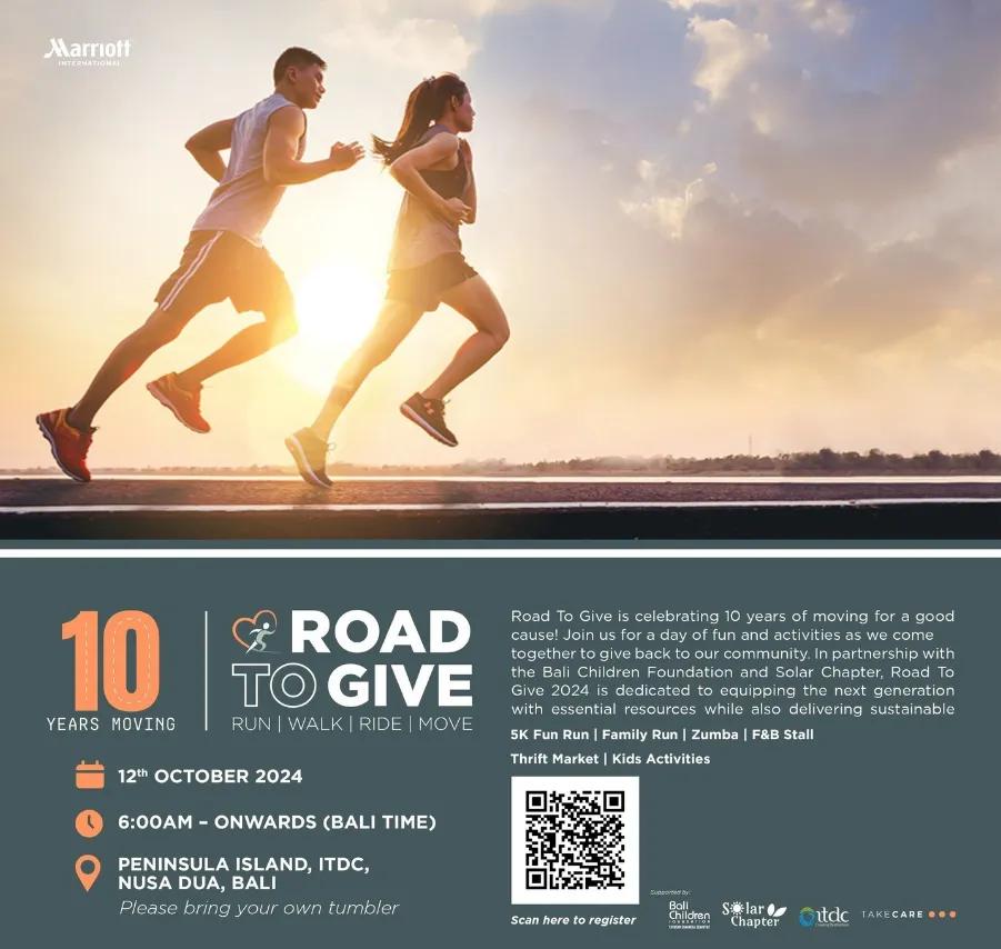 Event at Indonesia Tourism Development Corporation on October 12 2024: Road To Give