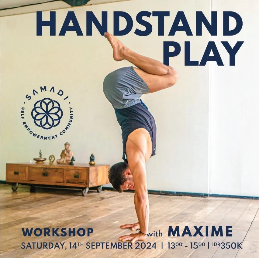 Event at Samadi Yoga on September 14 2024: Handstand Play