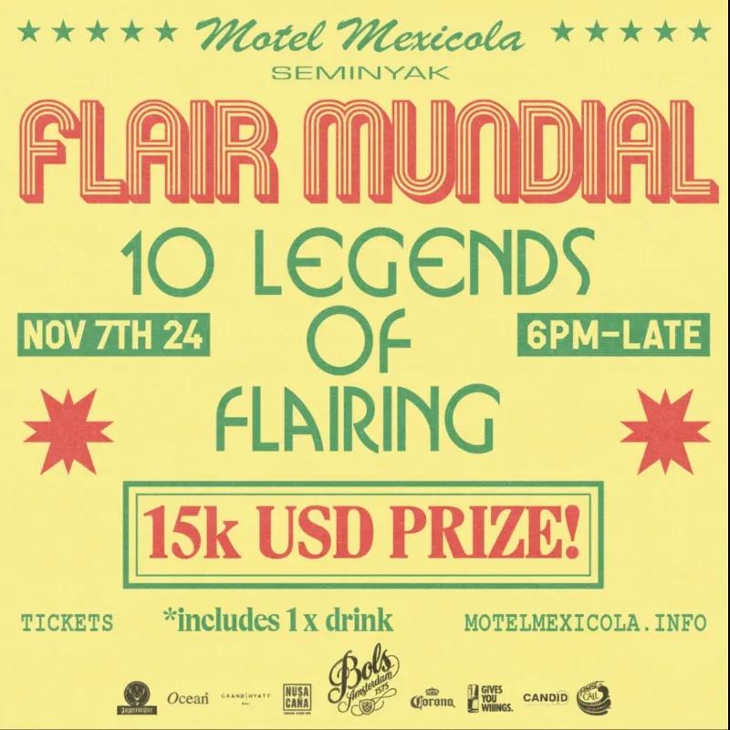 Event at Motel Mexicola on November 7 2024: Flair Mundial