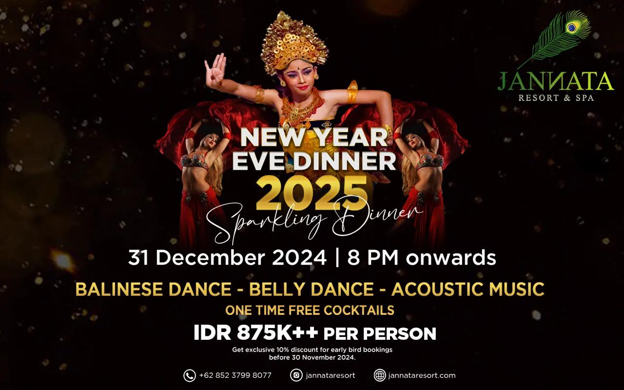 Event at Jannata on December 31 2024: New Year Eve Dinner