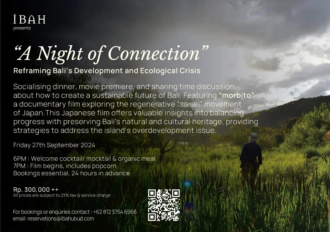 Event at Ibah on September 27 2024: A Night Of Connection