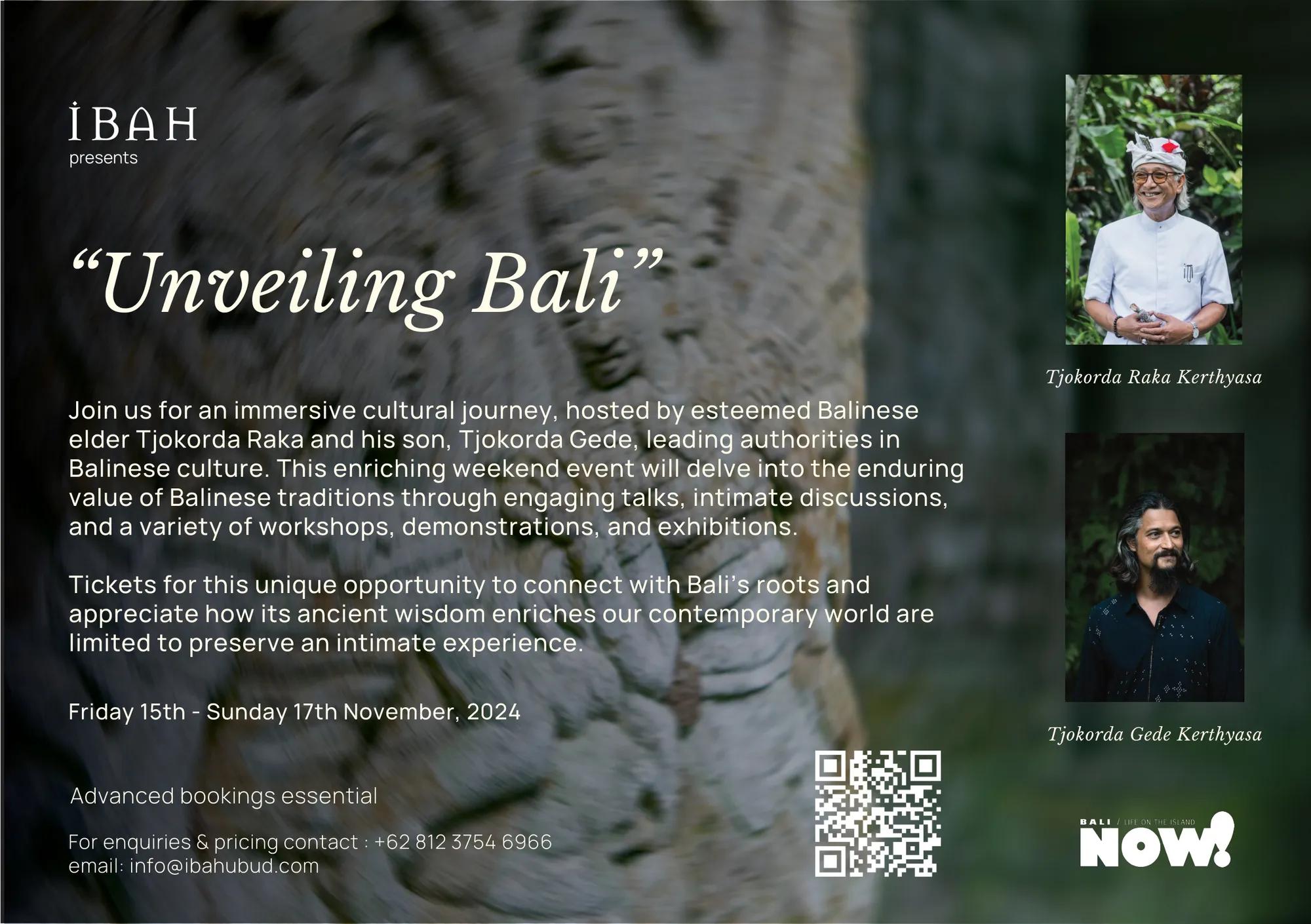 Event at Ibah everyday in 2024: Unveiling Bali