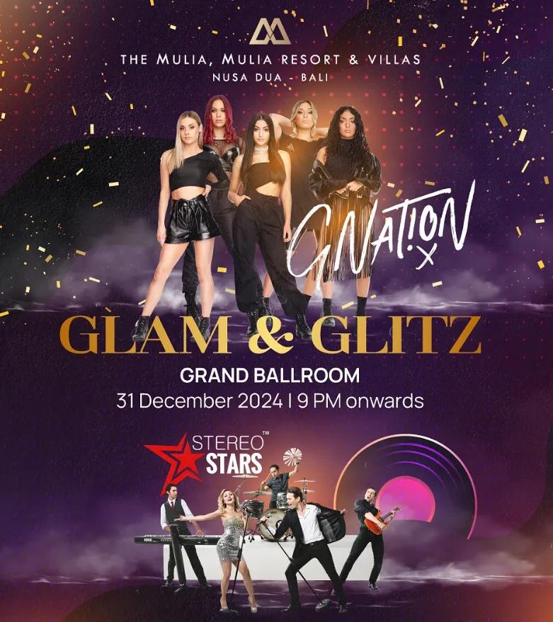 Event at Mulia Resort on December 31 2024: Glam & Glitz