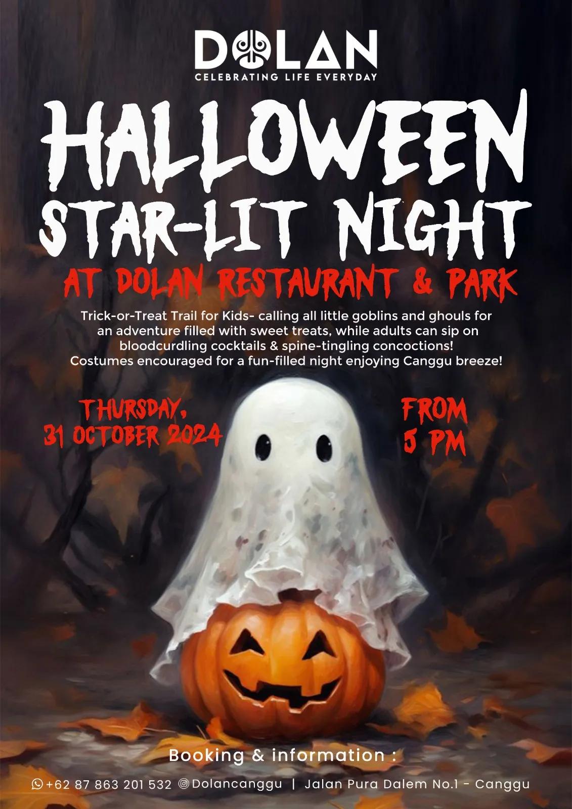 Event at Dolan on October 31 2024: Halloween Star-lit Night