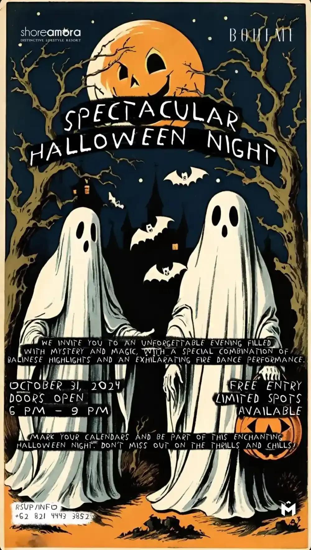 Event at Boheme on October 31 2024: Spectacular Halloween Night