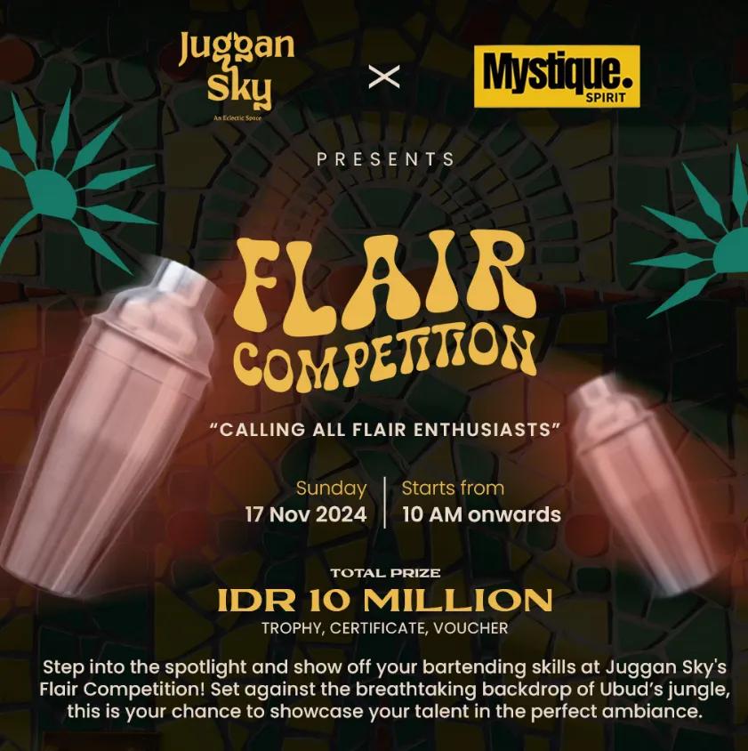 Event at Arkamara Dijiwa on November 17 2024: Flair Competition