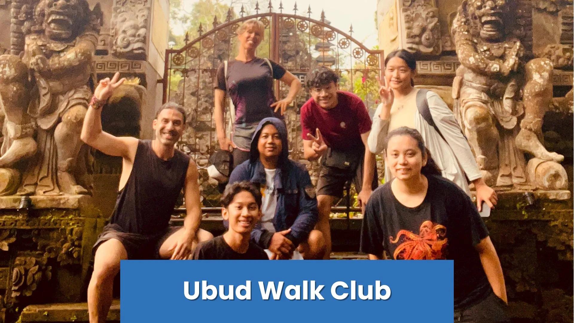 Event at Kajeng Rice Field on October 19 2024: Ubud Walk Club