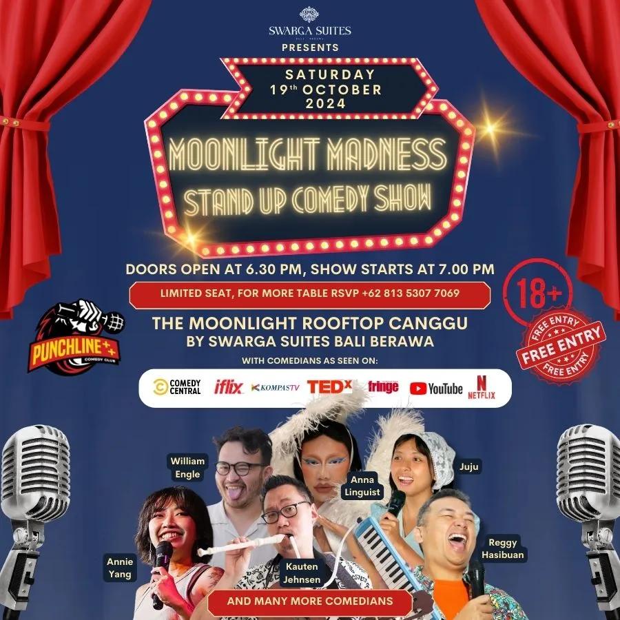 Event at Swarga Suites on October 19 2024: Moonlight Madness