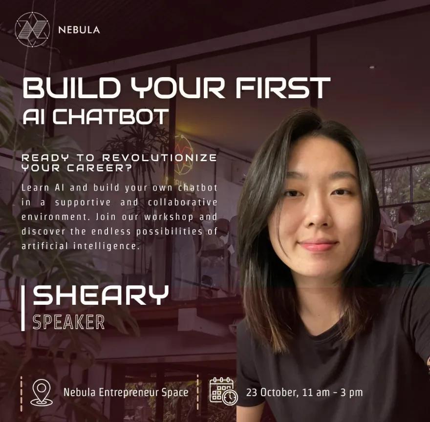 Event at Nebula Entrepreneur on October 23 2024: Build Your First Ai Chatbot