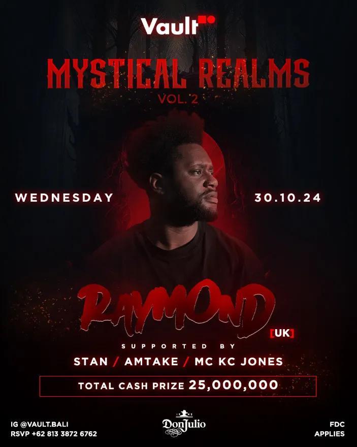 Event at Vault on October 30 2024: Mystical Realms Day 1