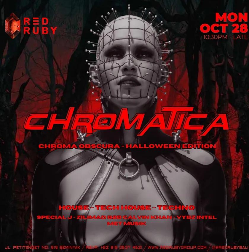 Event at Red Ruby on October 28 2024: Chromatica