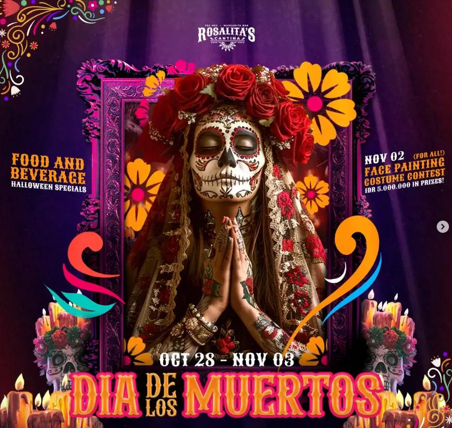 Event at Rosalita's Cantina everyday in 2024: Dia De Los Muertos