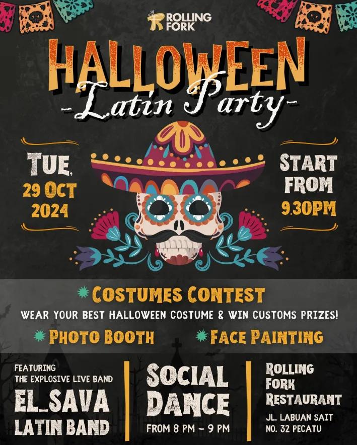 Event at Rolling Fork on October 29 2024: Halloween Latin Party