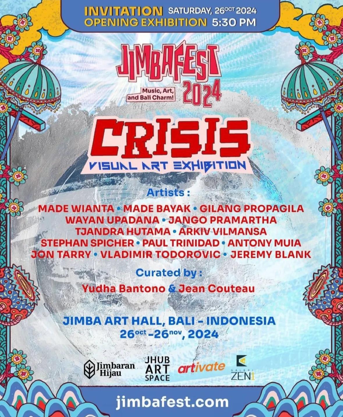 Event at Jimbaran Hub everyday in 2024: Crisis Visual Art