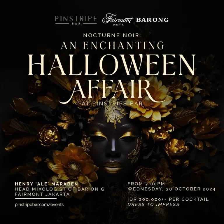 Event at Pinstripe on October 30 2024: Nocturne Noir: An Enchanting Halloween Affair