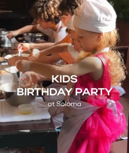 Event at Soloma everyday in 2024: Kids Birthday Party