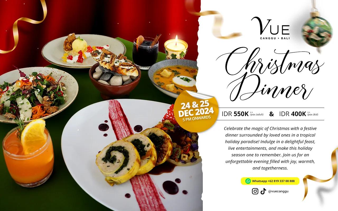 Event at Vue everyday in 2024: Christmas Dinner