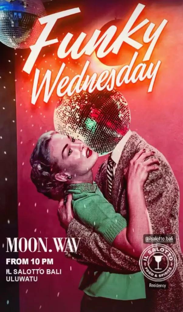 Event at Il Salotto every Wednesday 2024: Funky Wednesday