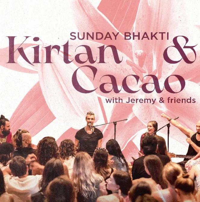 Event at Sayuri Healing Food every Sunday 2024: Sunday Bhakti: Kirtan & Cacao 