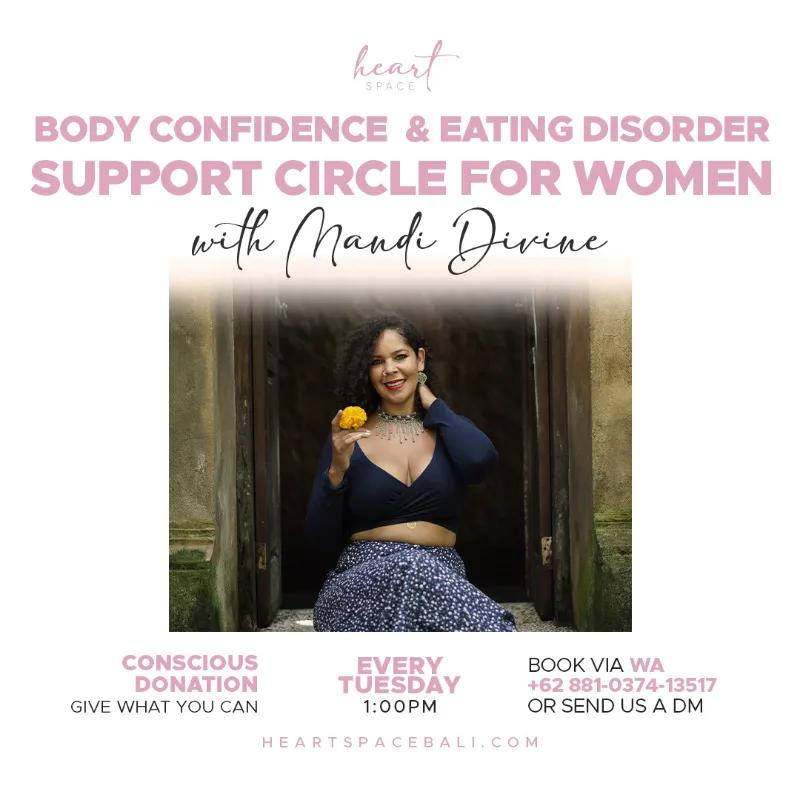 Event at Heart Space - Healing & Yoga every Tuesday 2024: Body Confidence & Eating Disorder Support Circle for Women