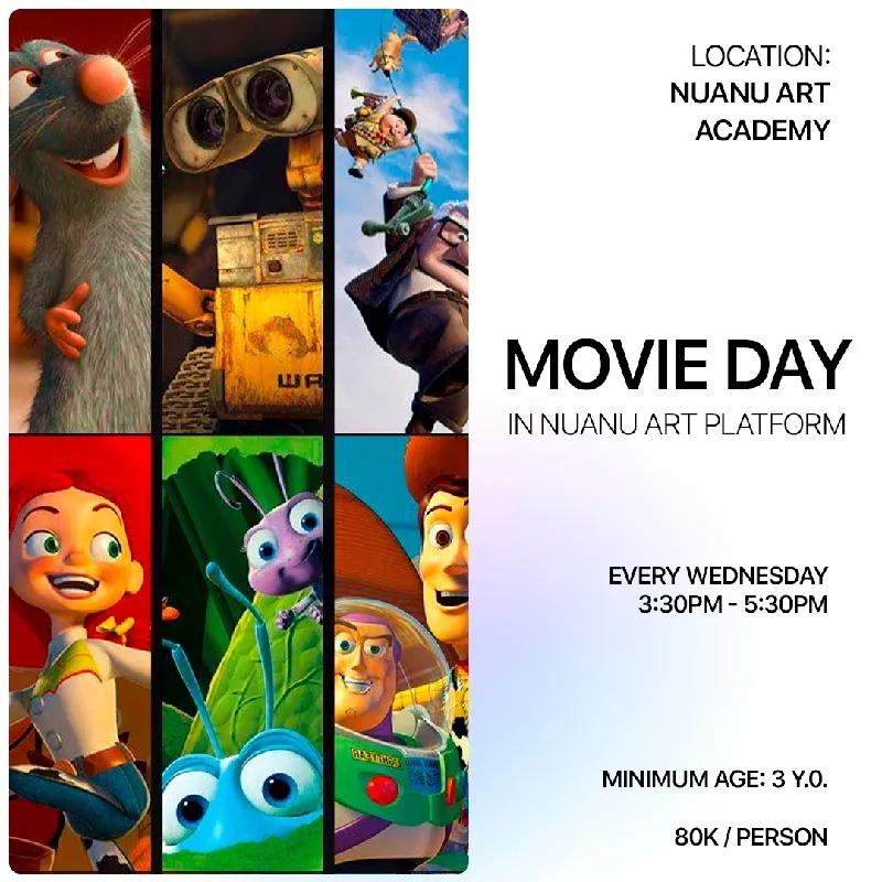 Event at Nuanu Gate every Wednesday 2024: Movie Day