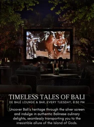 Event at The Laguna every Tuesday 2024: Timeless Tales of Bali