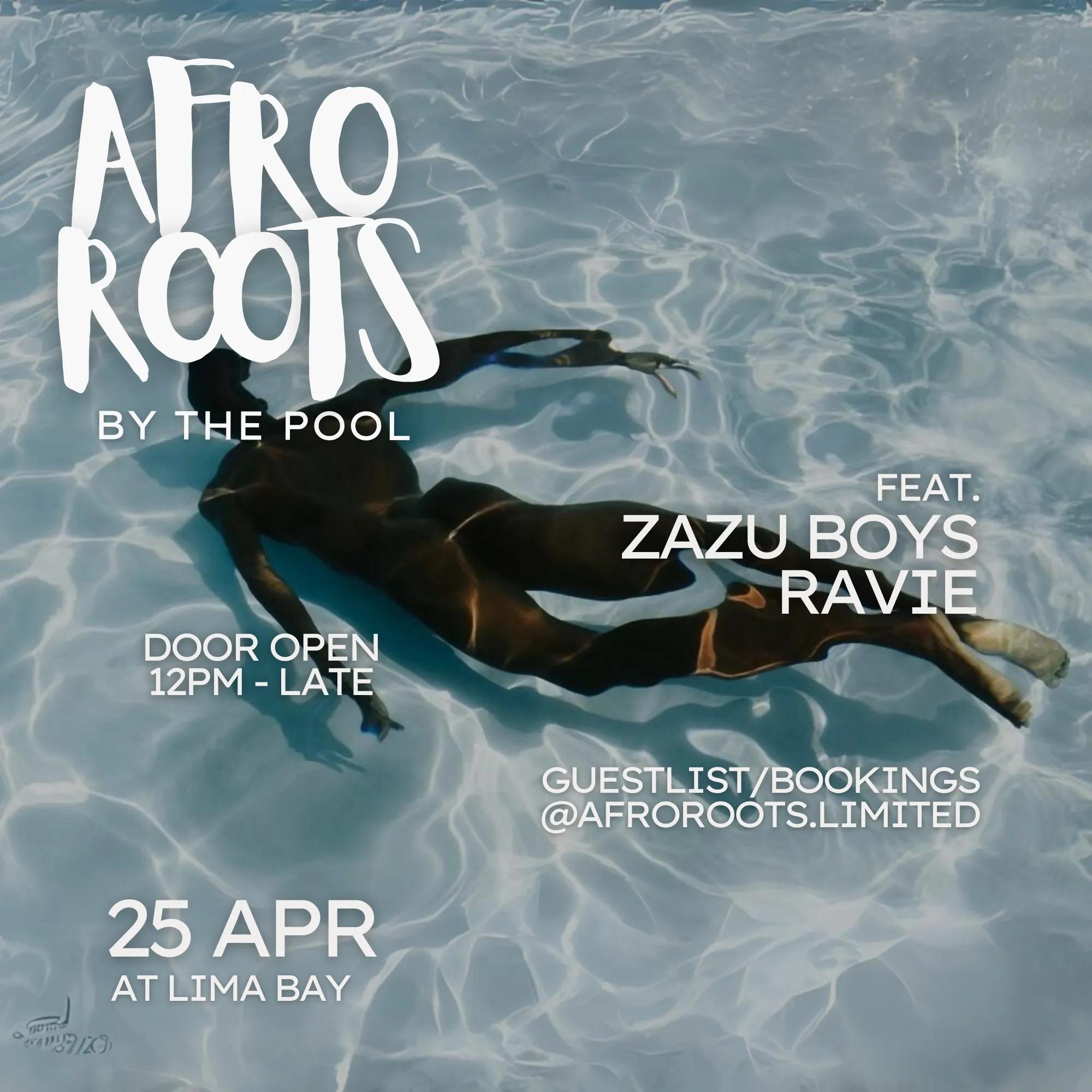 Event at Lima Bay on April 25 2024: Afro Roots by The Pool