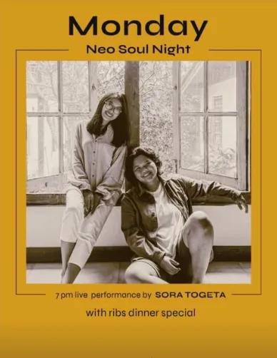 Event at Ulu Garden every Monday 2024: Neo Soul Night