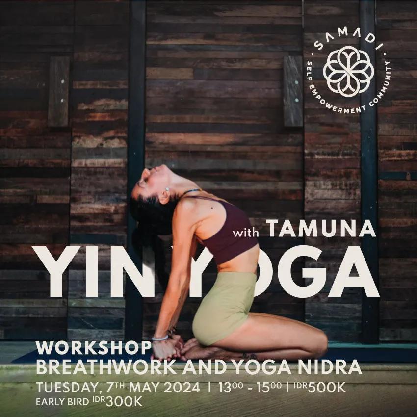 Event at Samadi Yoga on May 7 2024: Yin Yoga With Tamuna