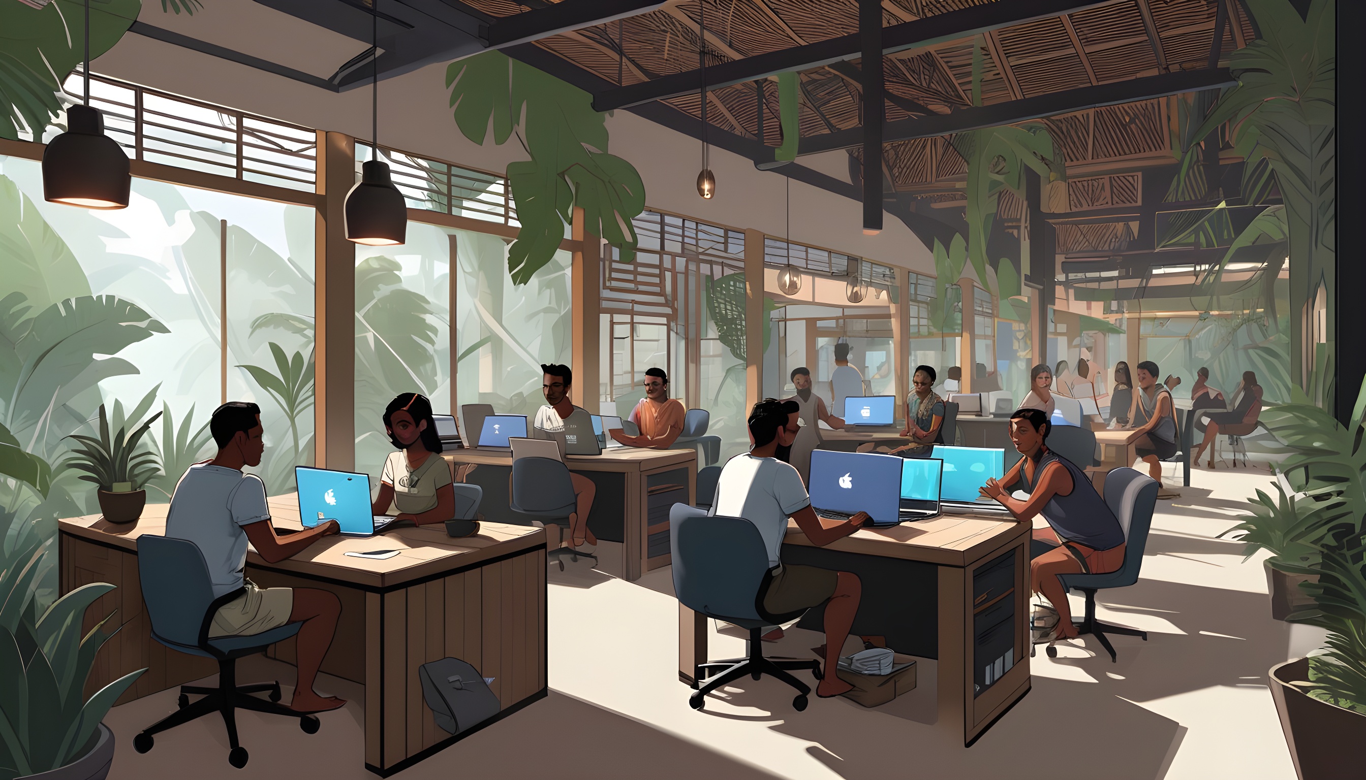 Discover coworking spaces at Rimba Events - Your hub for engaging events and collaborative work environments in Bali